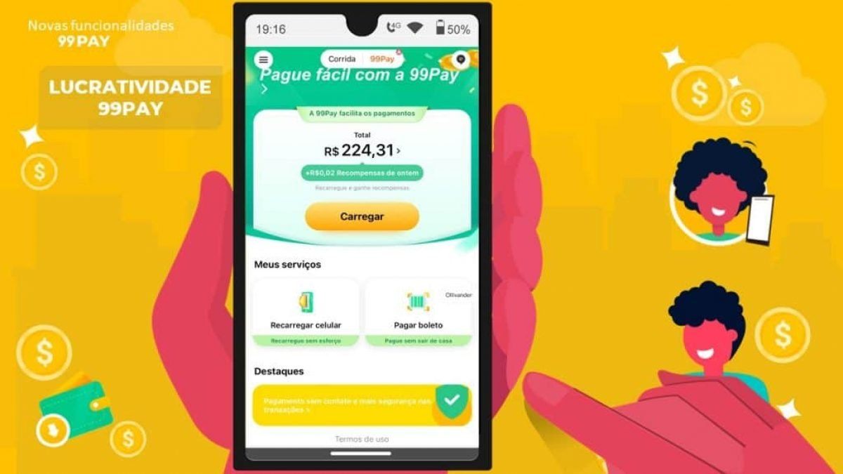 Saiba como funciona a 99Pay - A carteira digital da 99