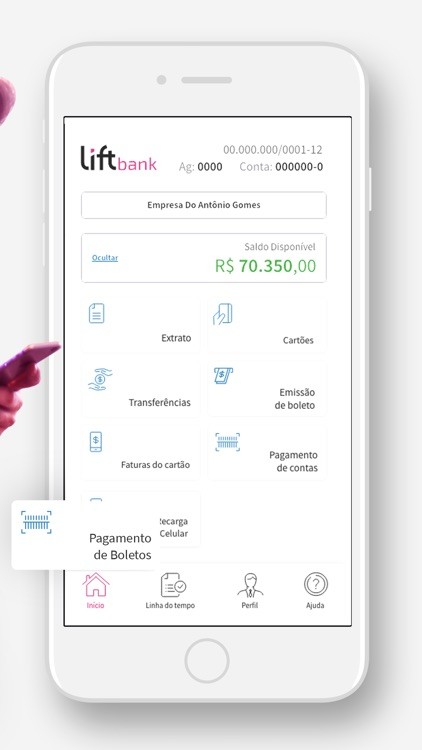Liftbank - Descubra como solicitar online o cartão