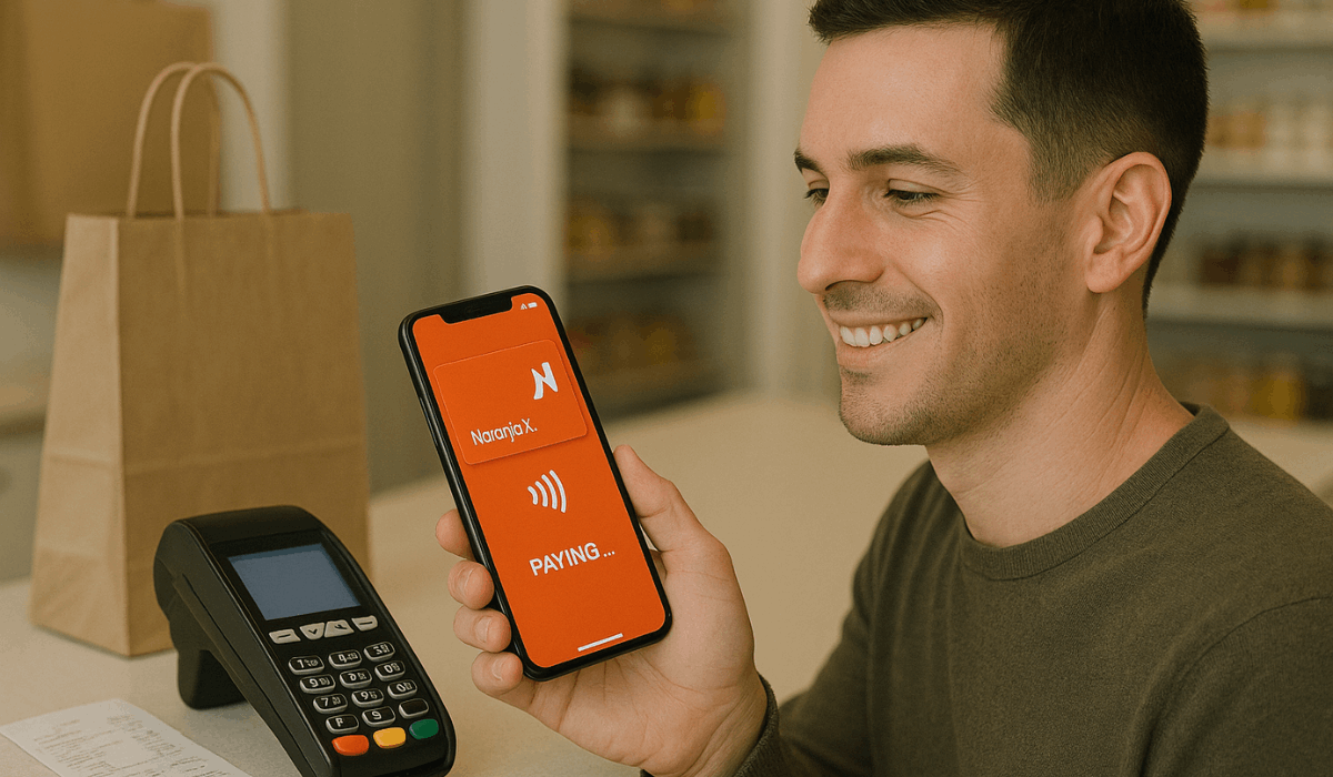 Information on the conditions and rewards program for Naranja X