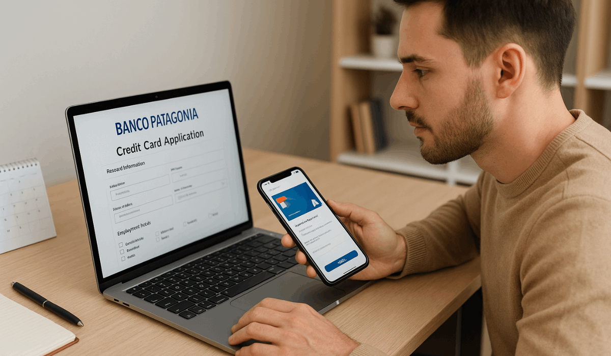 How to apply for the Banco Patagonia card and learn about its banking benefits