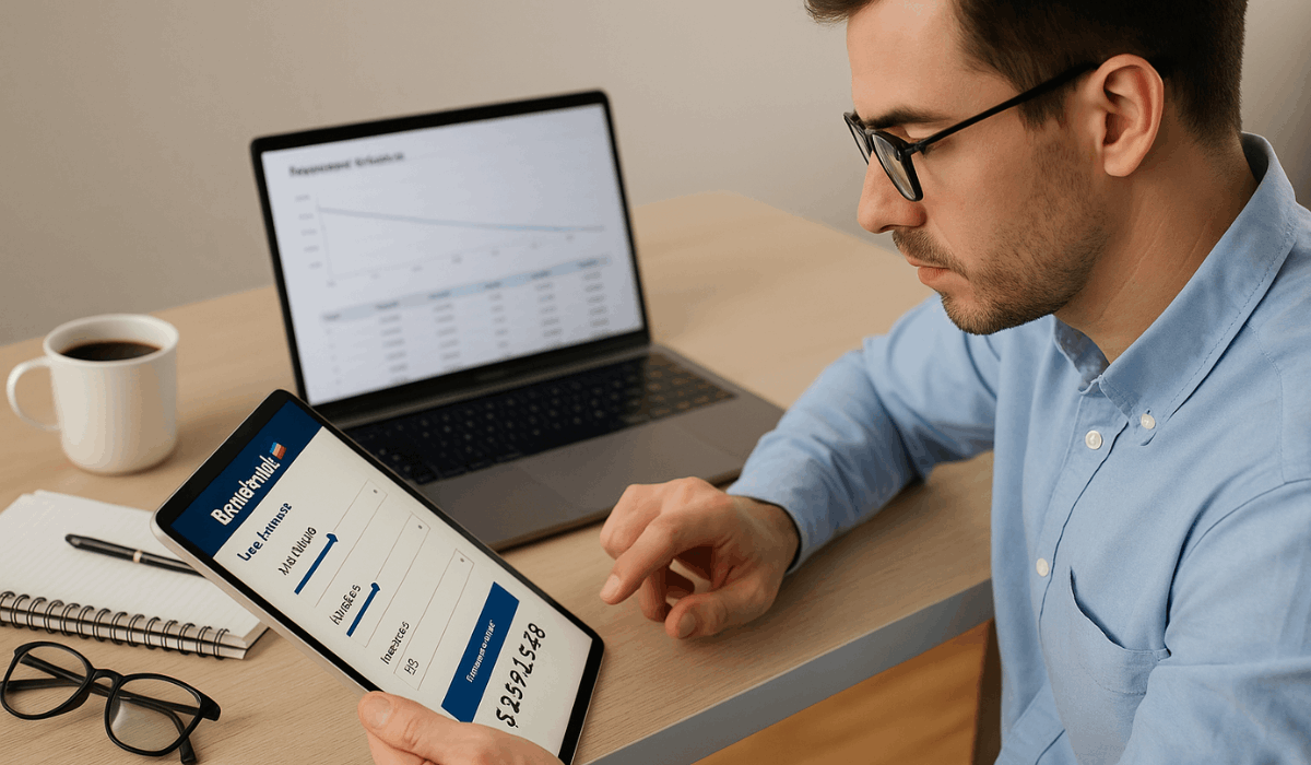 Information on the rates and terms of the Bancolombia loan