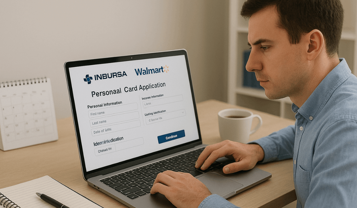 Information on the benefits and requirements of the Inbursa Walmart card